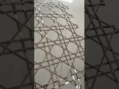 Architektur Gewebtes Metallnetz