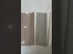 JDW Anodisiertes Aluminium Metall Coil Vorhang / Gewebter Draht Vorhang Korrosionsbeständig